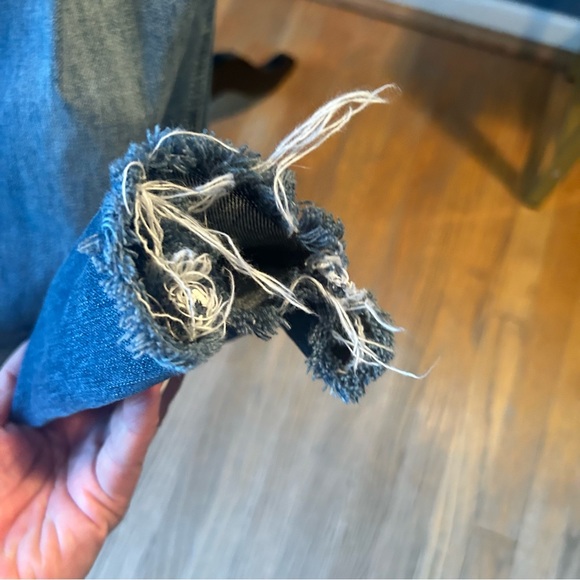 Treasure & Bond Apron Denim Overalls - Picture 14 of 15